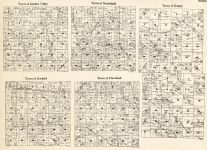 Jackson County - Garden Valley, Northfield, Knapp, Garfield, Cleveland, Wisconsin State Atlas 1930c